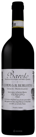 G. B. Burlotto Barolo Monvigliero Barolo 2016