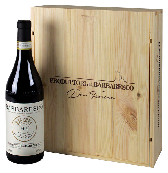 3 Bottle Case BARBARESCO RISERVA 2016 DON FIORINO Produttori del Barbaresco