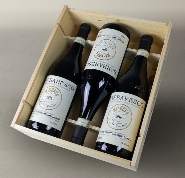 3 Bottle Case BARBARESCO RISERVA 2016 DON FIORINO Produttori del Barbaresco