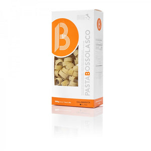 PASTA DI GRANO "CALAMARATA" MEZZI PACCHERI 500g